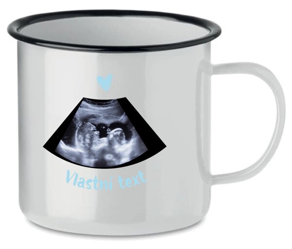 Personalizovaný retro plecháček s ultrazvukem
