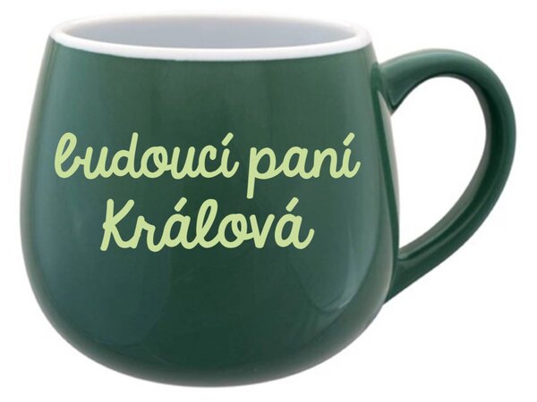 Personalizovaný keramický buclatý hrneček - budoucí paní