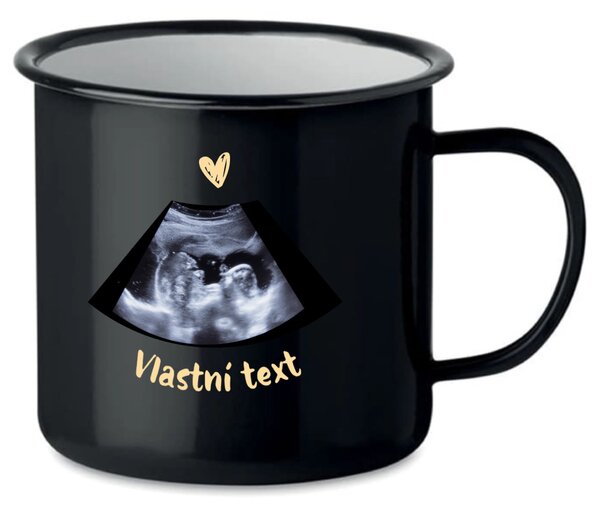 Personalizovaný retro plecháček s ultrazvukem