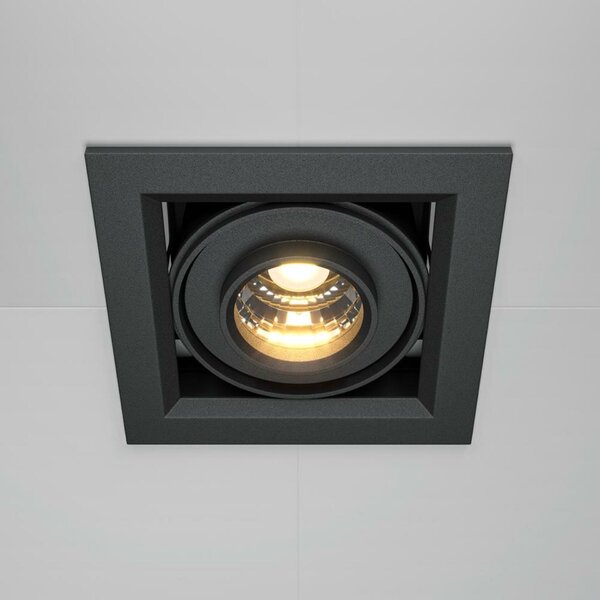 MAYTONI Vestavné svítidlo Metal Modern 10W IP 20 DL093-01-10W3K-B