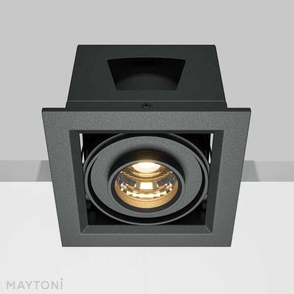 MAYTONI Vestavné svítidlo Metal Modern 10W IP 20 DL093-01-10W3K-B