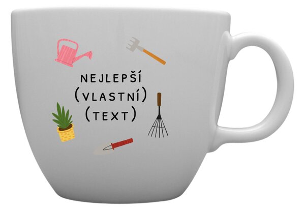 Personalizovaný MEGA XXL keramický hrnek 1 000 ml - nejlepší v oboru