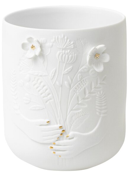 Porcelánový svícen na čajovou svíčku Bouquet