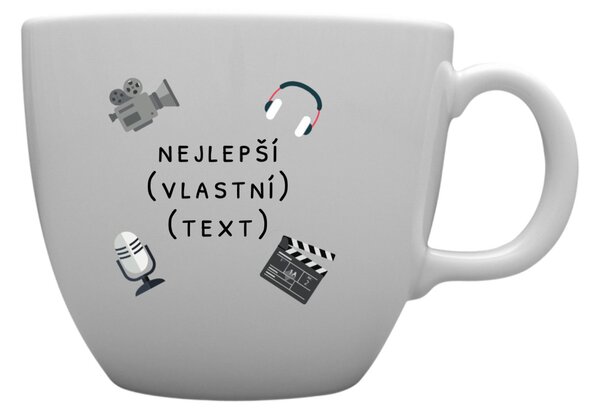 Personalizovaný MEGA XXL keramický hrnek 1 000 ml - nejlepší v oboru