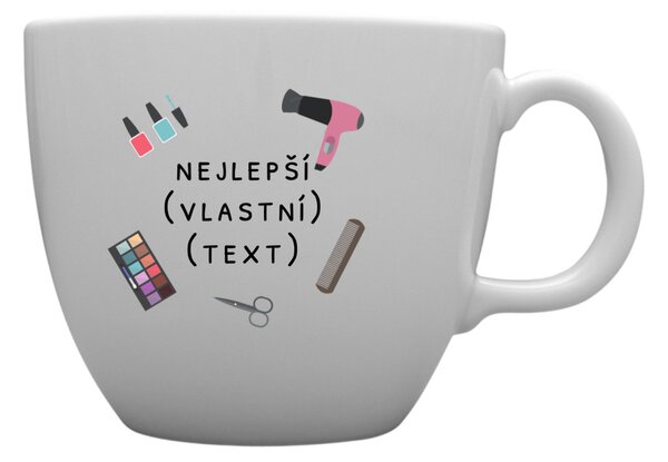 Personalizovaný MEGA XXL keramický hrnek 1 000 ml - nejlepší v oboru