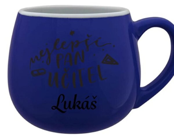 Personalizovaný keramický hrneček - NEJLEPŠÍ PAN UČITEL