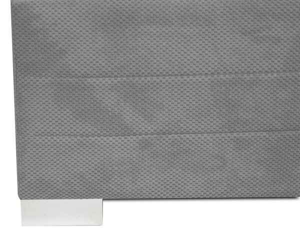 Postel KATI 120x200 cm Šedá Bez matrace
