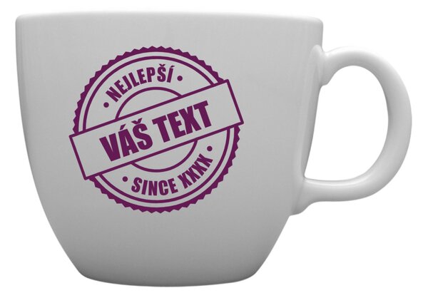 Personalizovaný MEGA XXL keramický hrnek 1 000 ml - nejlepší xx SINCE xx