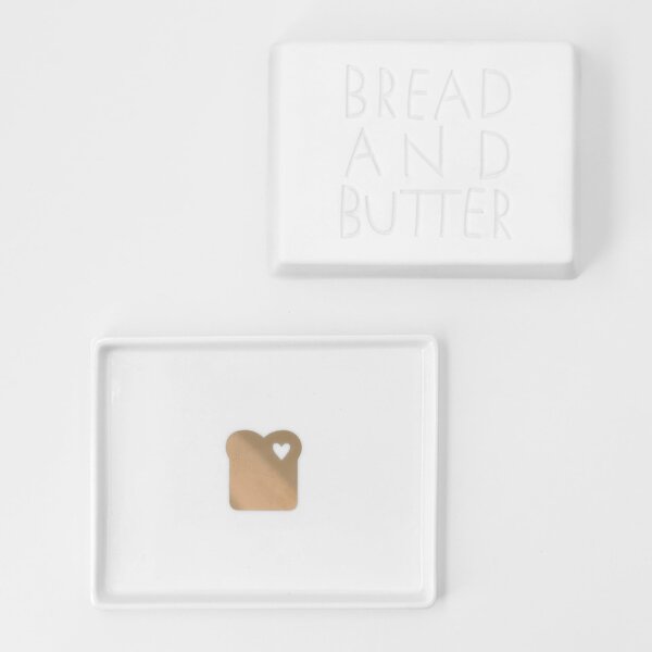 Porcelánová máslenka Bread and Butter