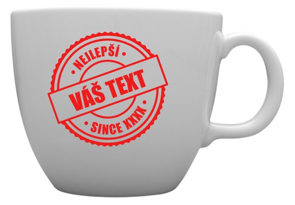 Personalizovaný MEGA XXL keramický hrnek 1 000 ml - nejlepší xx SINCE xx
