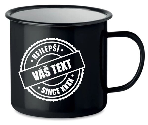Personalizovaný retro plecháček - nejlepší xx SINCE xx
