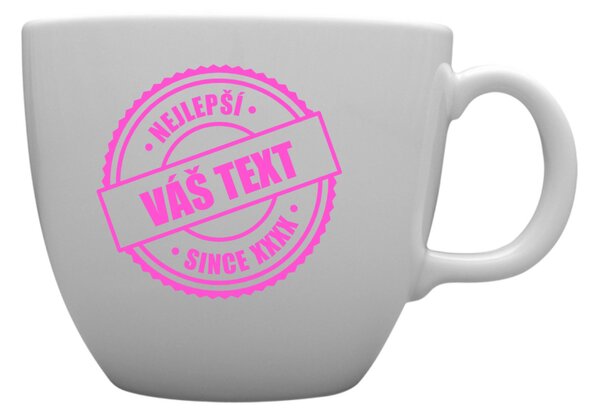 Personalizovaný MEGA XXL keramický hrnek 1 000 ml - nejlepší xx SINCE xx
