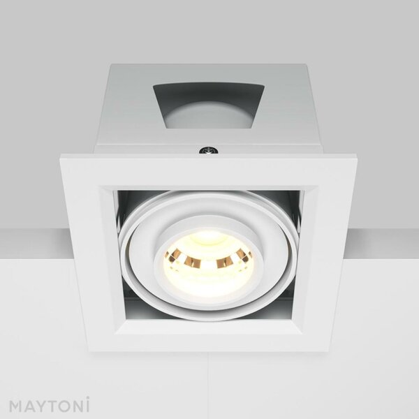 MAYTONI Vestavné svítidlo Metal Modern 10W IP 20 DL093-01-10W3K-W
