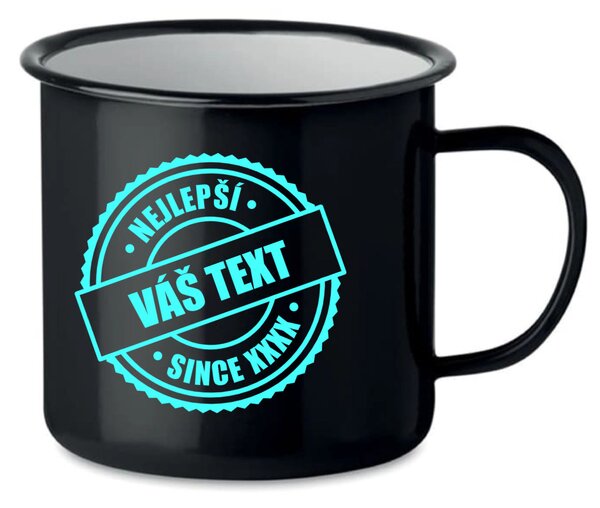 Personalizovaný retro plecháček - nejlepší xx SINCE xx