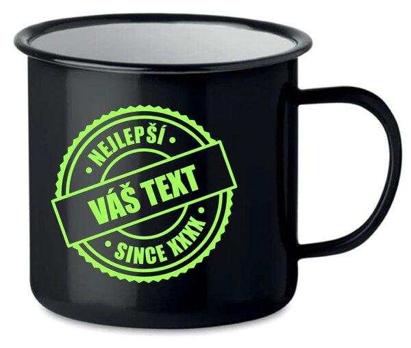 Personalizovaný retro plecháček - nejlepší xx SINCE xx
