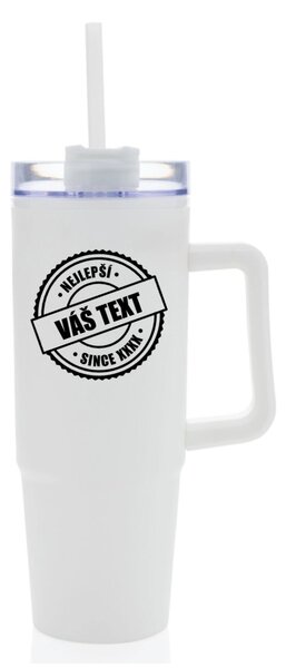Personalizovaná cestovní termoska s průhledným víčkem - nejlepší xx SINCE xx