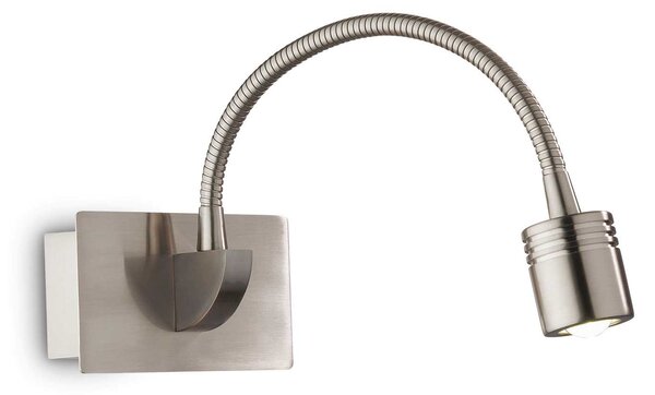 Ideal Lux Nástěnné svítidlo DYNAMO AP NICKEL