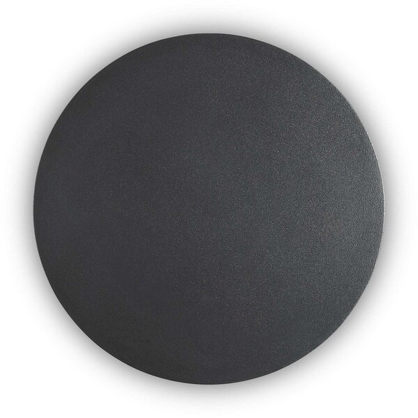 Ideal Lux Nástěnné svítidlo COVER AP D20 ROUND NERO