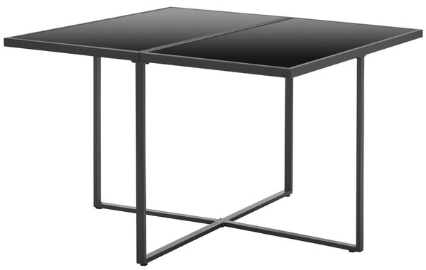 Zahradní jídelní set 4+1 BestBerg BBGF-1011 / šedá