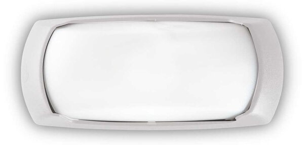 Ideal Lux Nástěnné svítidlo FELIX-2 AP1 BIANCO, IP66