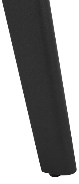 Jídelní stůl MOSBY Bílý mramor 110 cm 110 cm