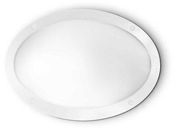 Ideal Lux Nástěnné svítidlo MEDEA-1 AP1 BIANCO, IP66