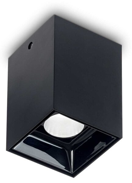 Ideal Lux Stropní svítidlo NITRO PL 10W SQUARE NERO