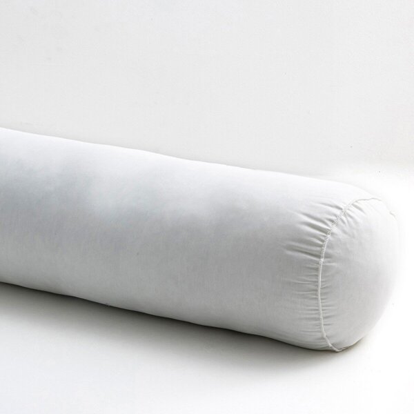 Polštářový váleček snášející intenzivní praní, tvrdší bílá 90 cm