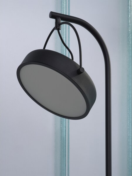 Osram - LED Stojací lampa DECOR PUCK LED/12W/230V CRI 90 černá