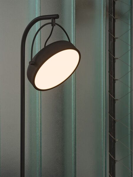 Osram - LED Stojací lampa DECOR PUCK LED/12W/230V CRI 90 černá