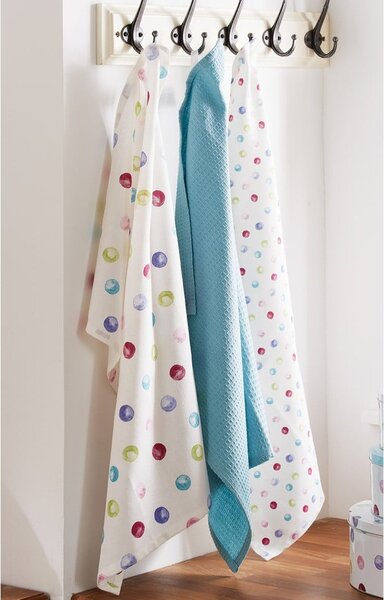 Bavlněné utěrky v sadě 3 ks 45x65 cm Spotty Dotty – Cooksmart ®