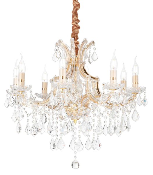 Ideal Lux Závěsné svítidlo NAPOLEON SP8 ORO
