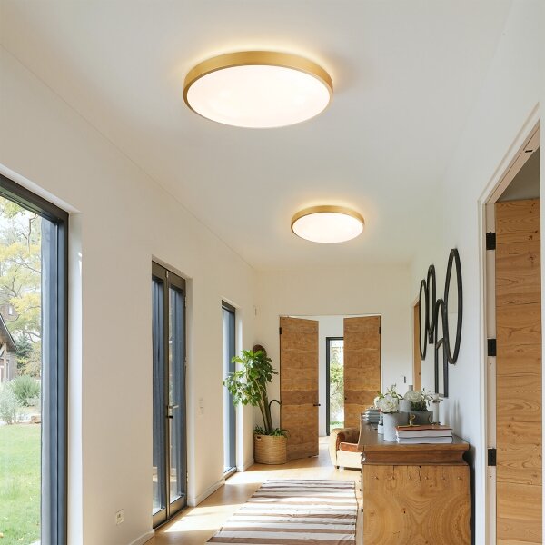 Brilagi - LED Stmívat. svítidlo GLASS POOL DOUBLE LED/48W/230V 40 cm zlatá + DO