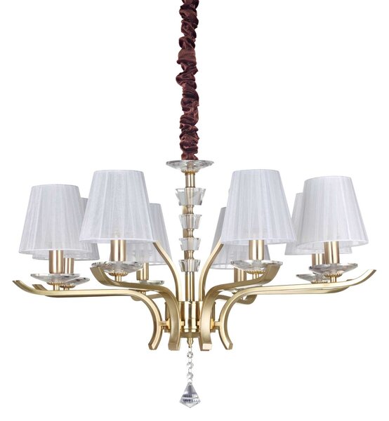 Ideal Lux Závěsné svítidlo PEGASO SP8 OTTONE