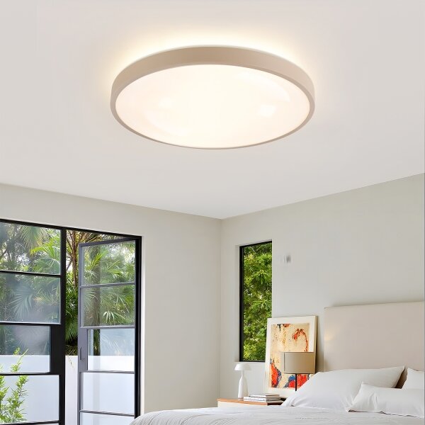 Brilagi - LED Stmívat. svítidlo GLASS POOL DOUBLE LED/60W/230V 50 cm béžová + DO
