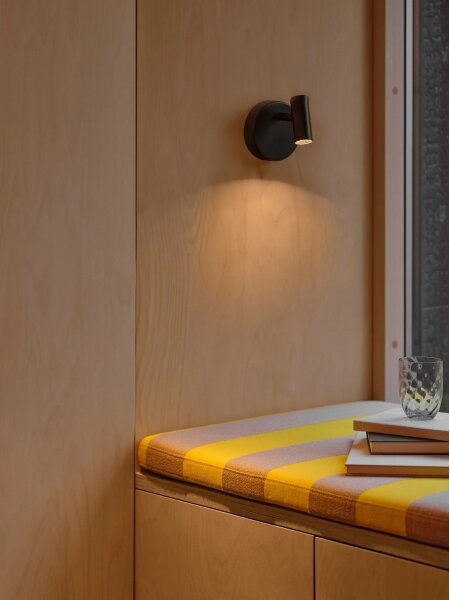 Nordlux - LED Nástěnné bodové svítidlo OMARI LED/3,2W/230V černá