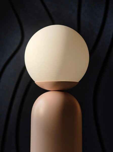 Nordlux - Stolní lampa NOTTI 1xE14/25W/230V růžová