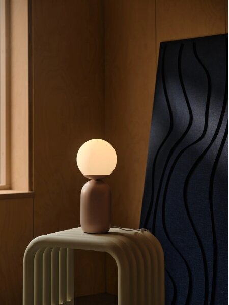Nordlux - Stolní lampa NOTTI 1xE14/25W/230V růžová