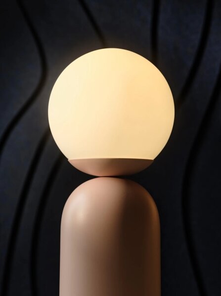 Nordlux - Stolní lampa NOTTI 1xE14/25W/230V růžová
