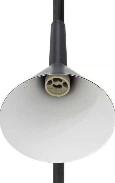 Nordlux - Stojací lampa KELVIS 2xGU10/12W/230V černá