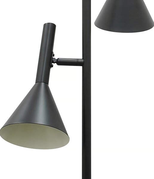 Nordlux - Stojací lampa KELVIS 2xGU10/12W/230V černá