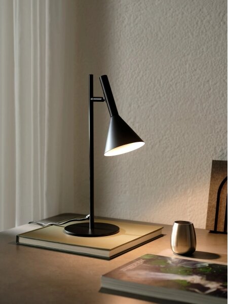 Nordlux - Stolní lampa KELVIS 1xGU10/12W/230V černá