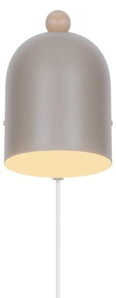 Nordlux - Nástěnné bodové svítidlo GASTON 1xE27/15W/230V béžová