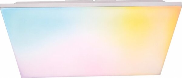 LED RGBW Stmívatelný panel LED/24W/230V bílá + dálkové ovládání