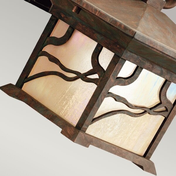 Quintiesse QN-MORRIS-M - Ven. nástě. lampa MORRIS M 1xE27/60W/230V IP44 bronzová