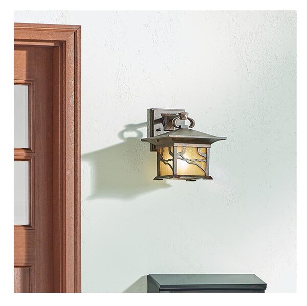 Quintiesse QN-MORRIS-M - Ven. nástě. lampa MORRIS M 1xE27/60W/230V IP44 bronzová