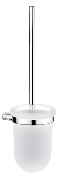 NIMCO BR 11094WN-26 - Nástěnná WC štětka BORMO matné sklo/lesklý chrom