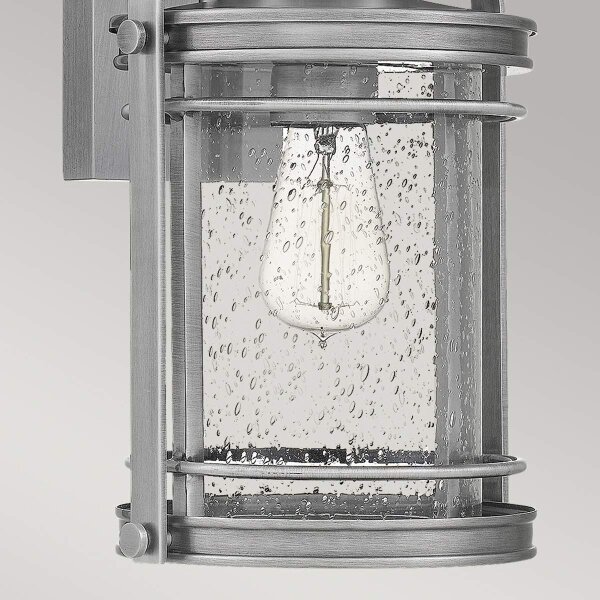 Quintiesse QN-BOOKER-M-IA -Ven. nás. lampa BOOKER M 1xE27/60W/230V IP44 m. chrom