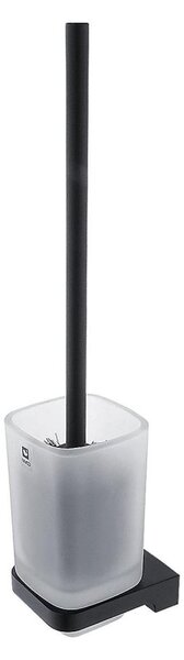 NIMCO MAC 29094CN-90 - Nástěnná WC štětka MAYA matné sklo/matná černá
