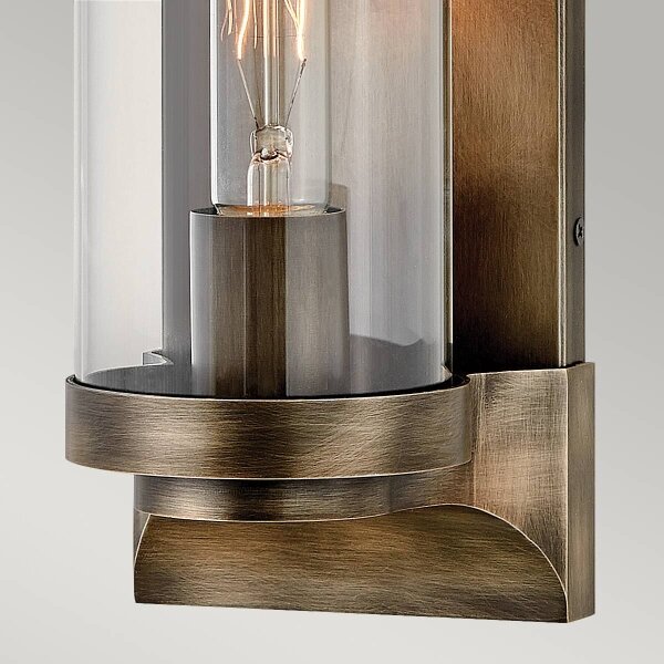 Quintiesse QN-PEARSON-M-BU - Ven. nás. svít. PEARSON M 1xE27/60W/230V IP44 bronz